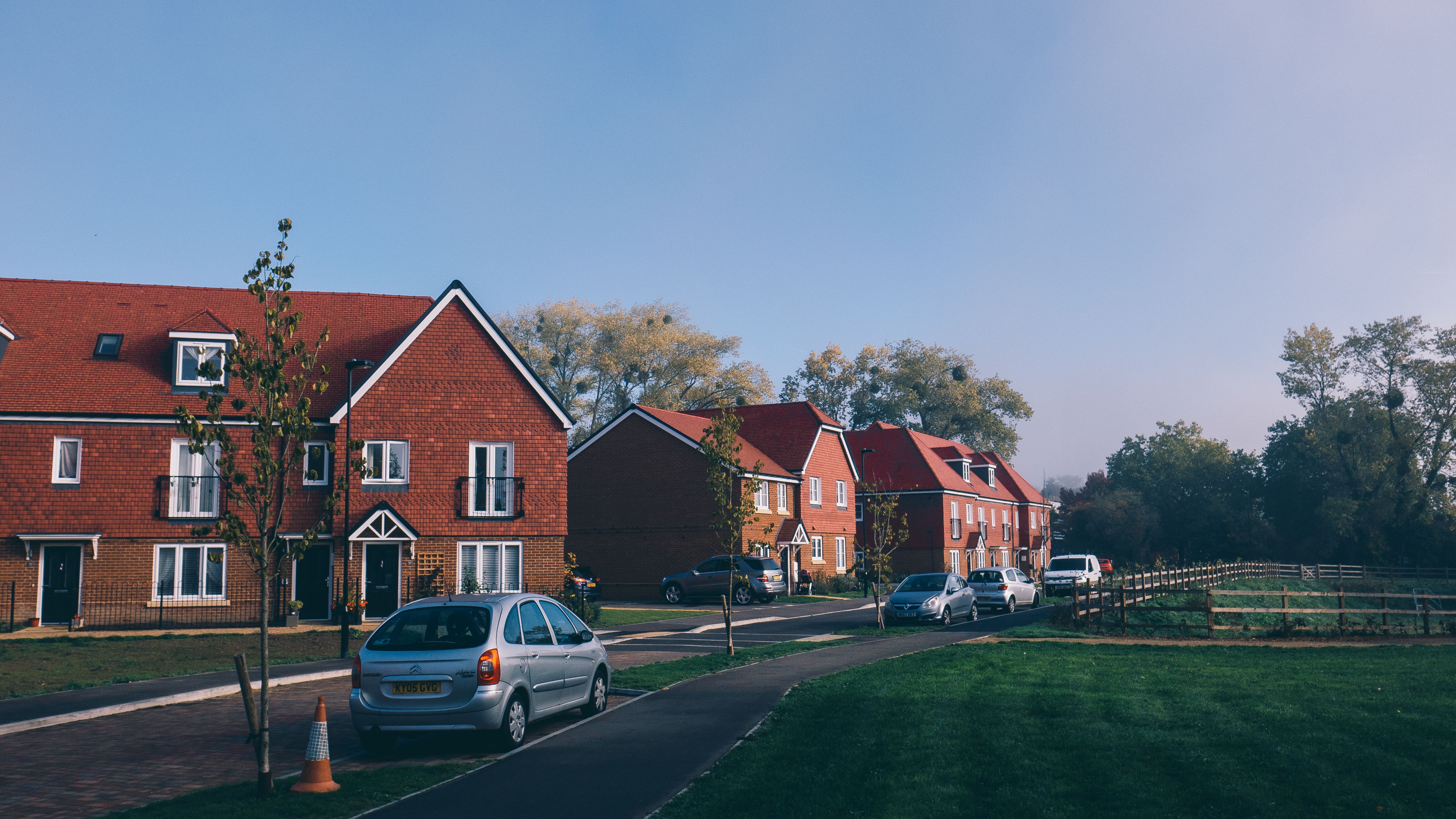 New housing development in South East England